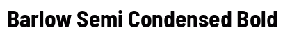 Barlow Semi Condensed Bold preview