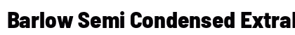 Barlow Semi Condensed ExtraBold Preview