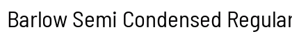 Barlow Semi Condensed Regular Preview