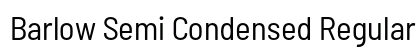Barlow Semi Condensed Regular Preview