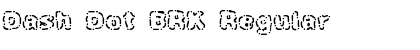 Dash Dot BRK Regular Font