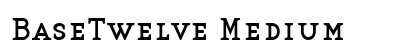BaseTwelve Medium Preview
