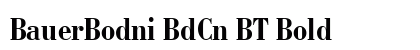BauerBodni BdCn BT Bold preview