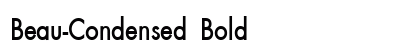 Beau-Condensed Bold preview