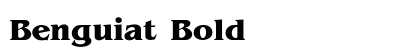 Benguiat Bold preview