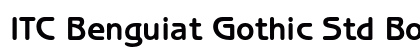 ITC Benguiat Gothic Std Bold Preview