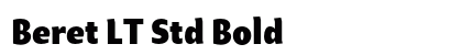 Beret LT Std Bold Preview