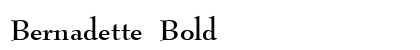 Bernadette Bold Preview