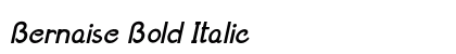 Bernaise Bold Italic Preview