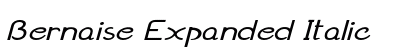 Bernaise Expanded Italic Preview