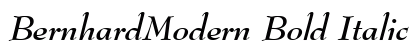 BernhardModern Bold Italic Preview
