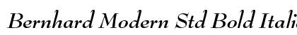 Bernhard Modern Std Bold Italic Preview