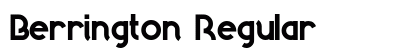 Berrington Regular Preview