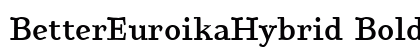 BetterEuroikaHybrid Bold preview