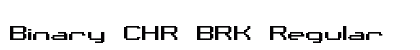 Binary CHR BRK Regular preview