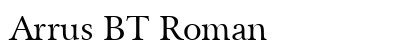 Arrus BT Roman Preview