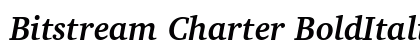 Bitstream Charter BoldItalic preview