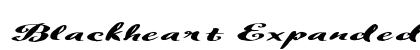 Blackheart Expanded Bold preview