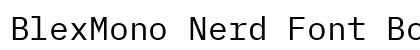 BlexMono Nerd Font Book preview