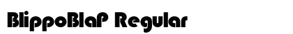 BlippoBlaP Regular preview