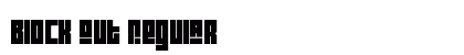 Block Out Regular preview