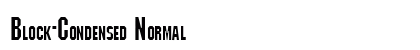 Block-Condensed Normal Preview