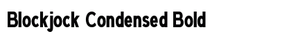 Blockjock Condensed Bold Preview