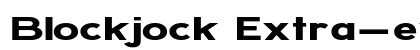 Blockjock Extra-expanded Regular Preview