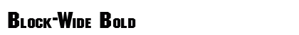 Block-Wide Bold preview