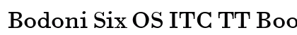Bodoni Six OS ITC TT Book preview