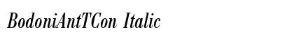 BodoniAntTCon Italic preview