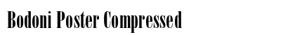 Bodoni Poster Compressed Preview