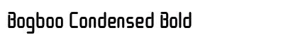Bogboo Condensed Bold Preview