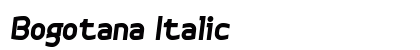 Bogotana Italic preview