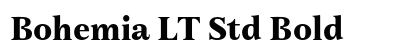 Bohemia LT Std Bold preview
