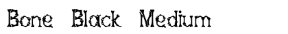 Bone Black Medium preview