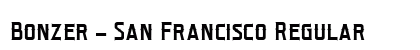 Bonzer - San Francisco Regular preview