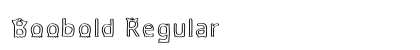 Boobold Regular preview