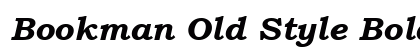 Bookman Old Style Bold Italic preview