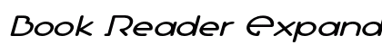 Book Reader Expanded Italic Preview