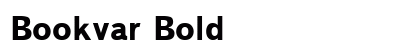 Bookvar Bold preview