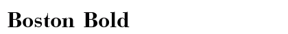 Boston Bold Preview