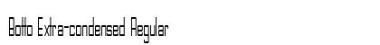 Botto Extra-condensed Regular Preview