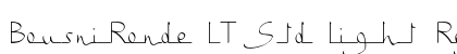 BousniRonde LT Std Light Regular preview