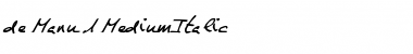 de Manu 1 Font