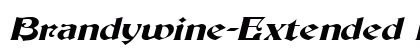 Brandywine-Extended Italic preview