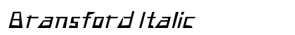 Bransford Italic preview