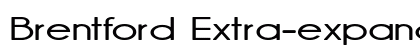 Brentford Extra-expanded Regular Preview