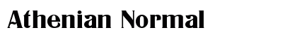 Athenian Normal preview