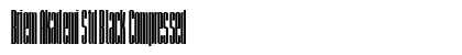 Briem Akademi Std Black Compressed Preview